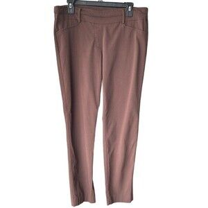 Zac & Rachel Pull On Dress Pant Ankle Leggings Size 12